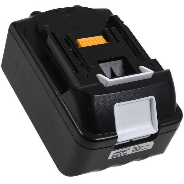 Akku kompatibel mit Makita Blockakku baugleich Typ BL1850B mit LED, 18V, Li-Ion