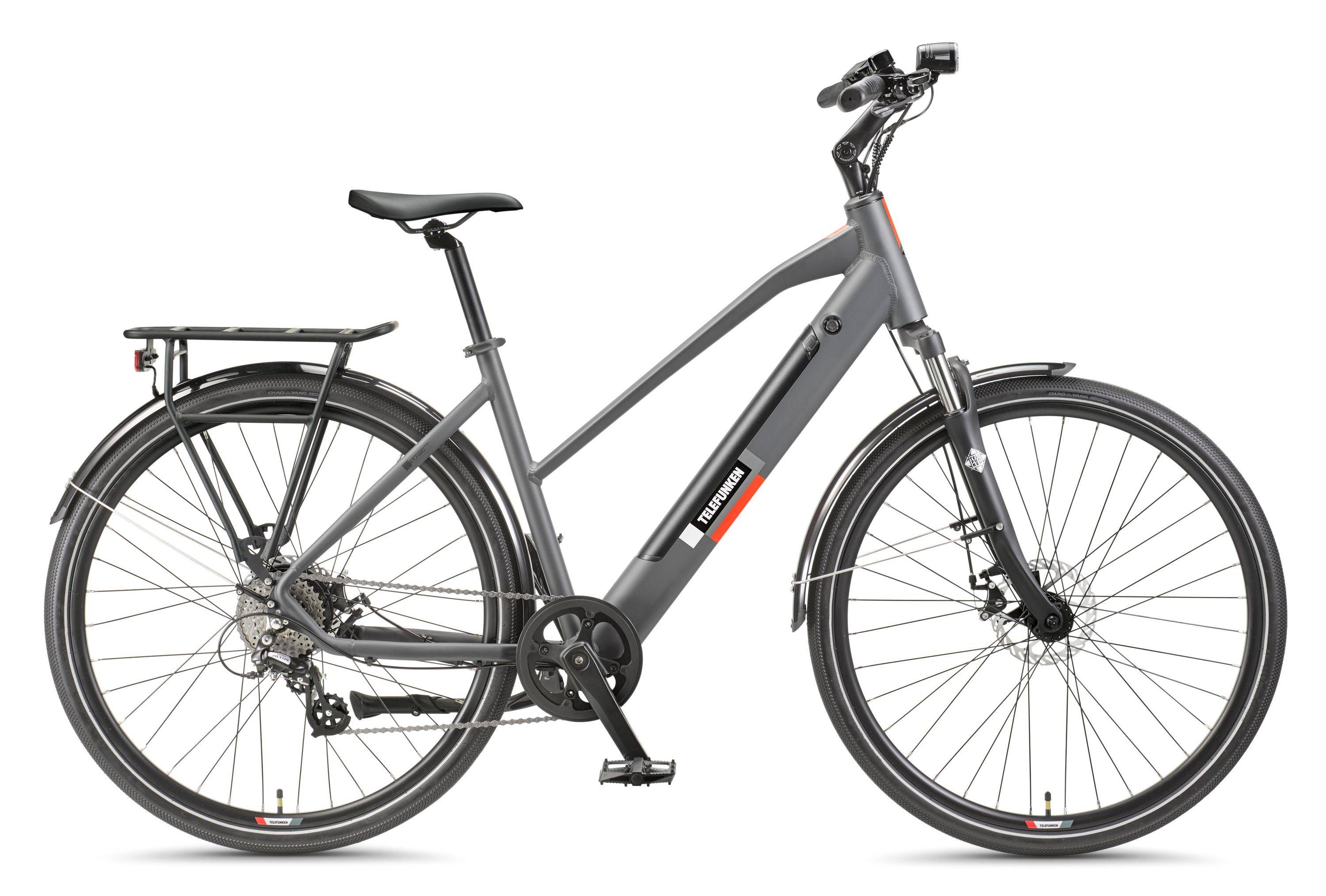 Telefunken Trekking E-Bike | Elektrofahrrad 28 Zoll | 8-Gang Kettenschaltung | Heckmotor 250W | 417,6Wh Akku | Pedelec-1