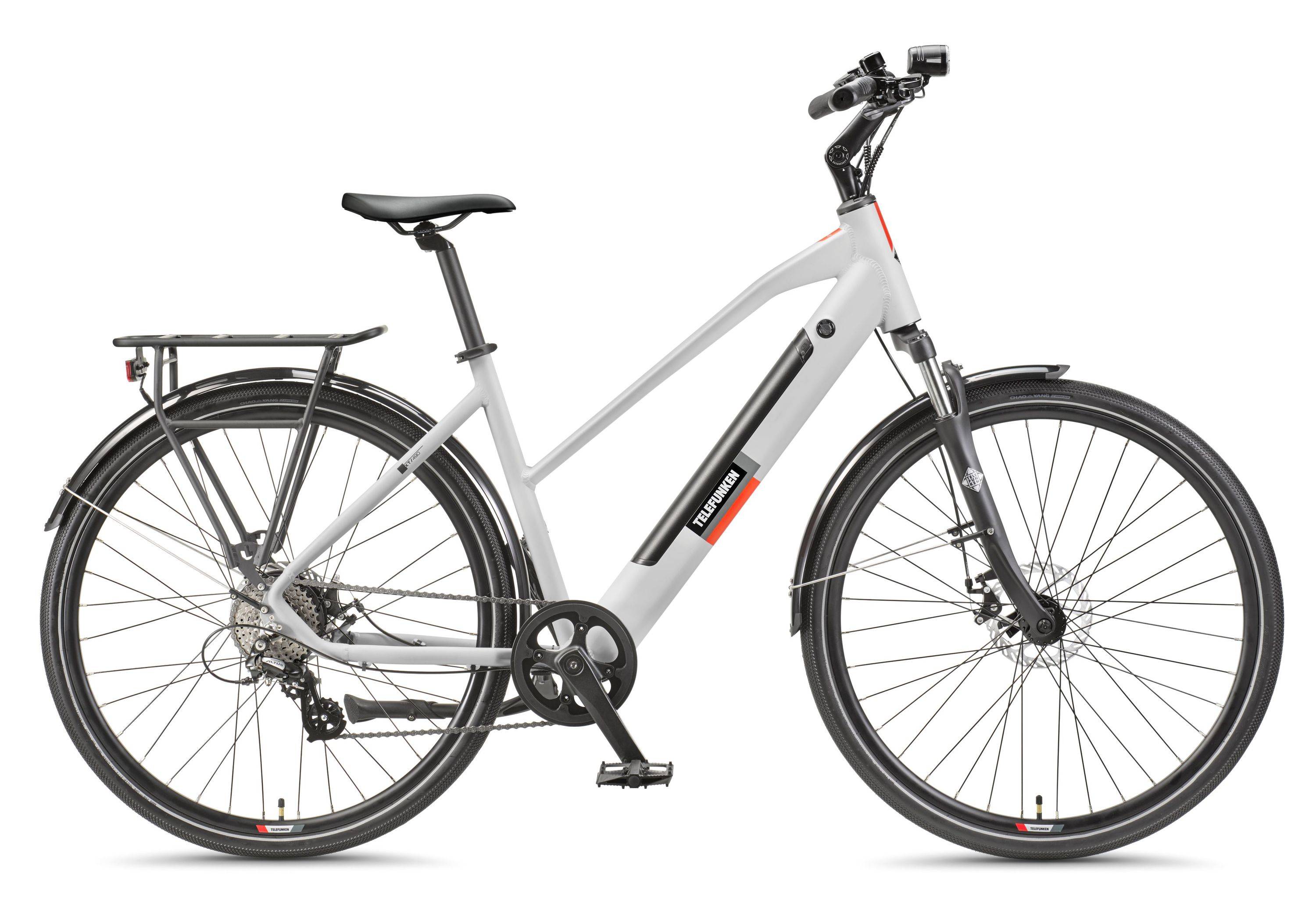 Telefunken Trekking E-Bike | Elektrofahrrad 28 Zoll | 8-Gang Kettenschaltung | Heckmotor 250W | 417,6Wh Akku | Pedelec-1