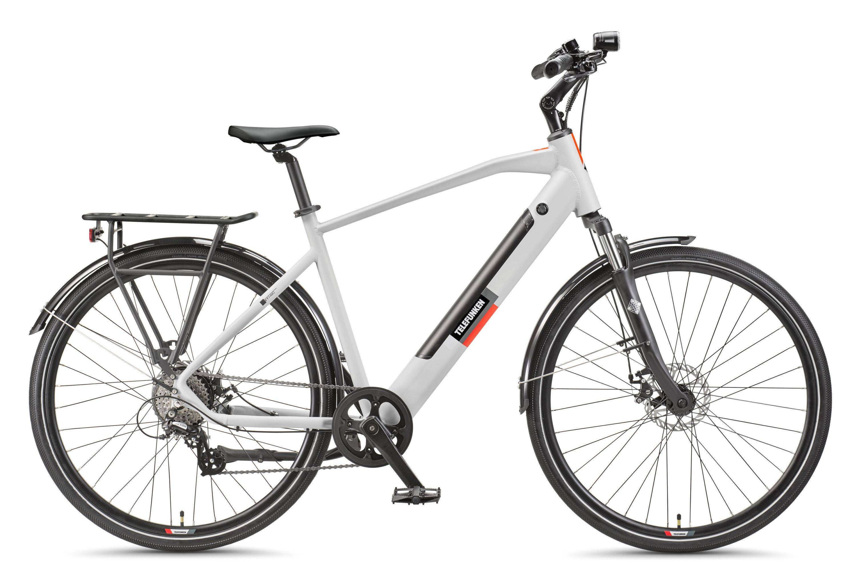 Telefunken Trekking E-Bike | Elektrofahrrad 28 Zoll | 8-Gang Kettenschaltung | Heckmotor 250W | 417,6Wh Akku | Pedelec-1
