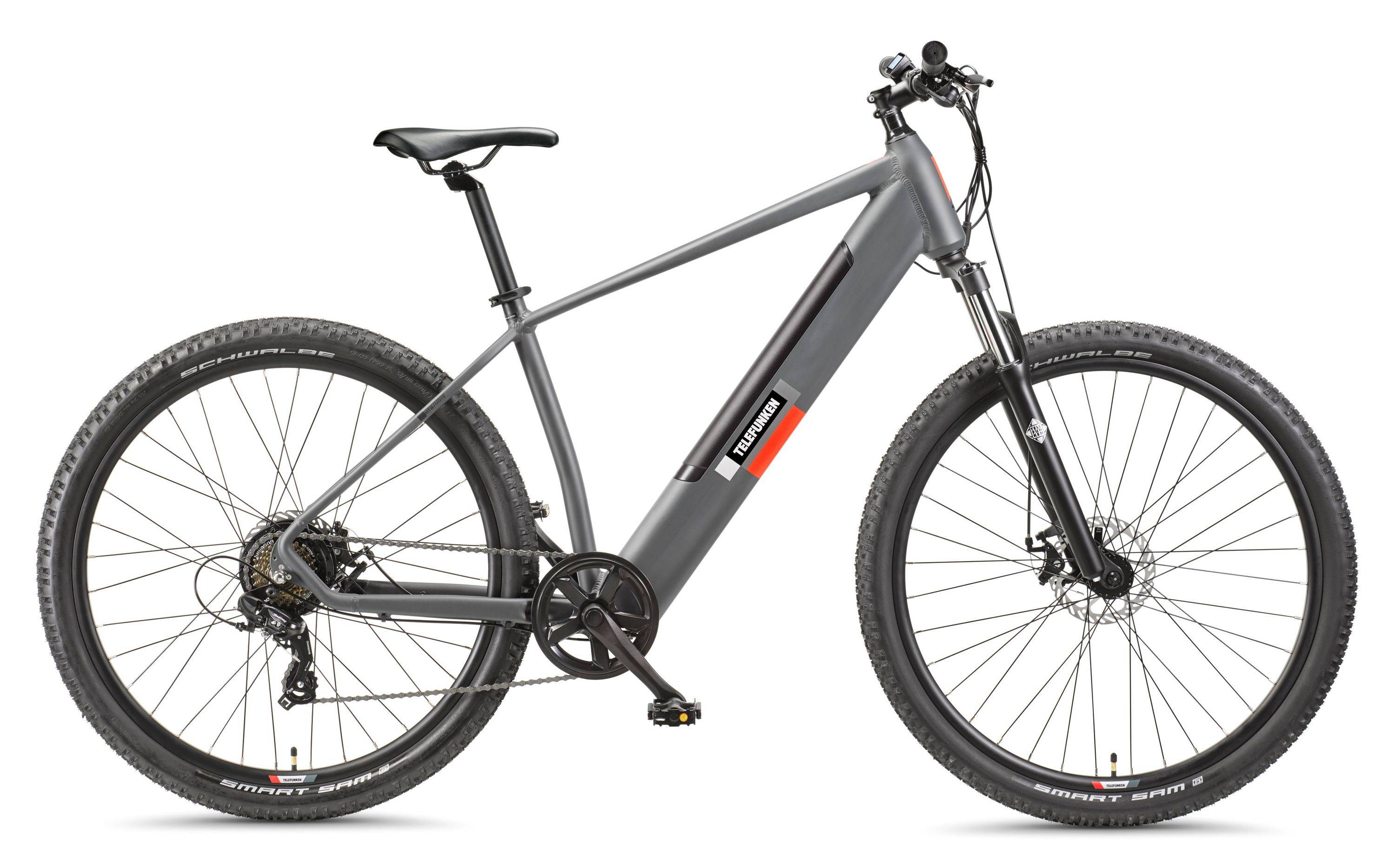 Telefunken MTB E-Bike Mountainbike | Elektrofahrrad 29 Zoll | Kettenschaltung | Heckmotor | 468 Wh Akku | EBike Pedelec-1
