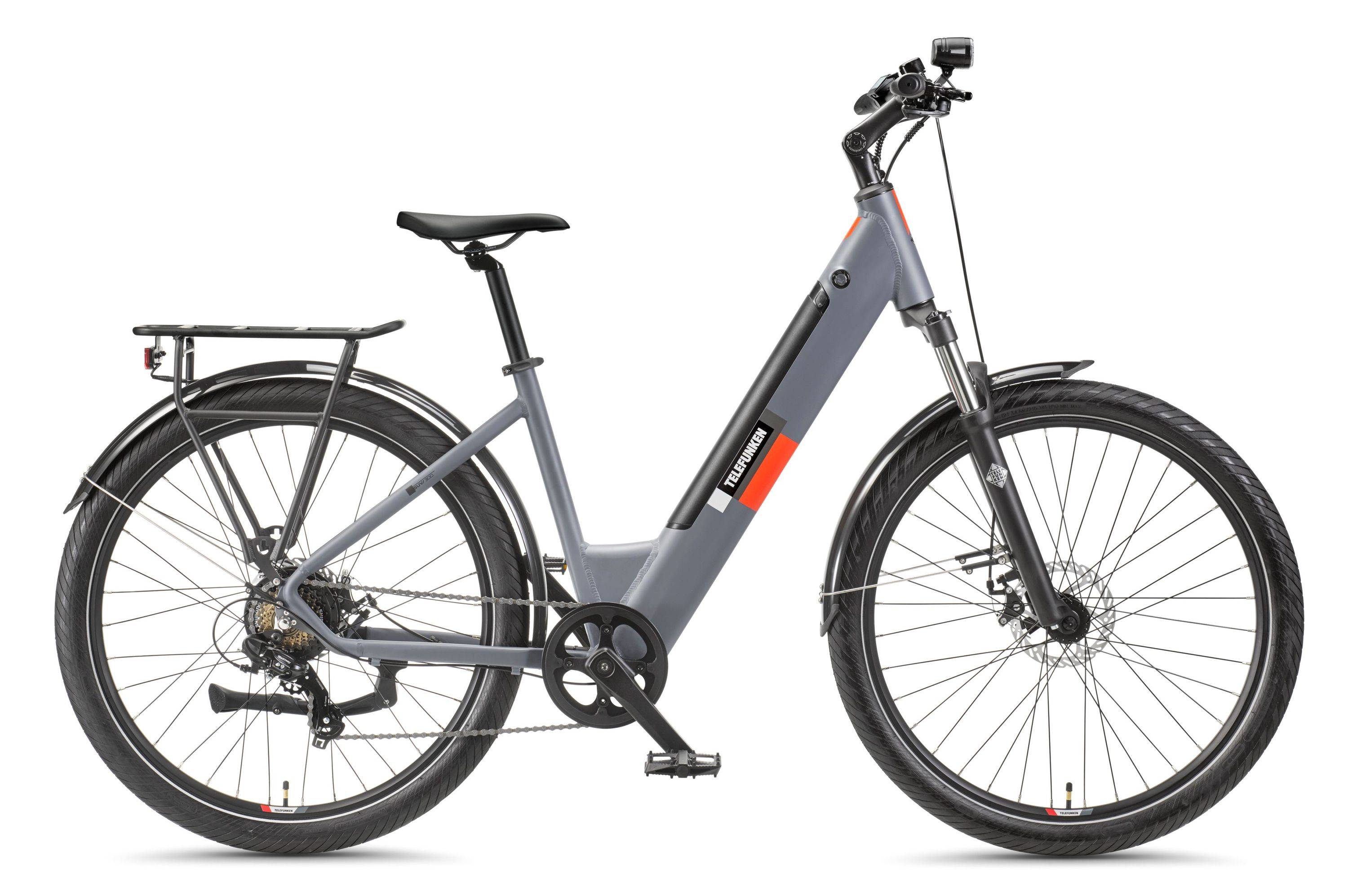 Telefunken City SUV E-Bike | Elektrofahrrad 27,5 Zoll | Heckmotor| 7-Gang Kettenschaltung | 468 Wh Akku | Pedelec-1