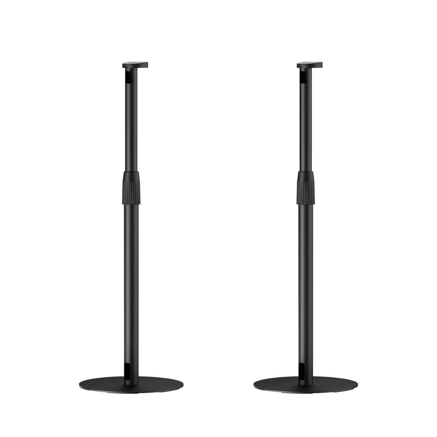 ARLI 2x Lautsprecher Ständer für Sonos Era 100 & 300 höhenverstellbar Standfuss schwarz-2