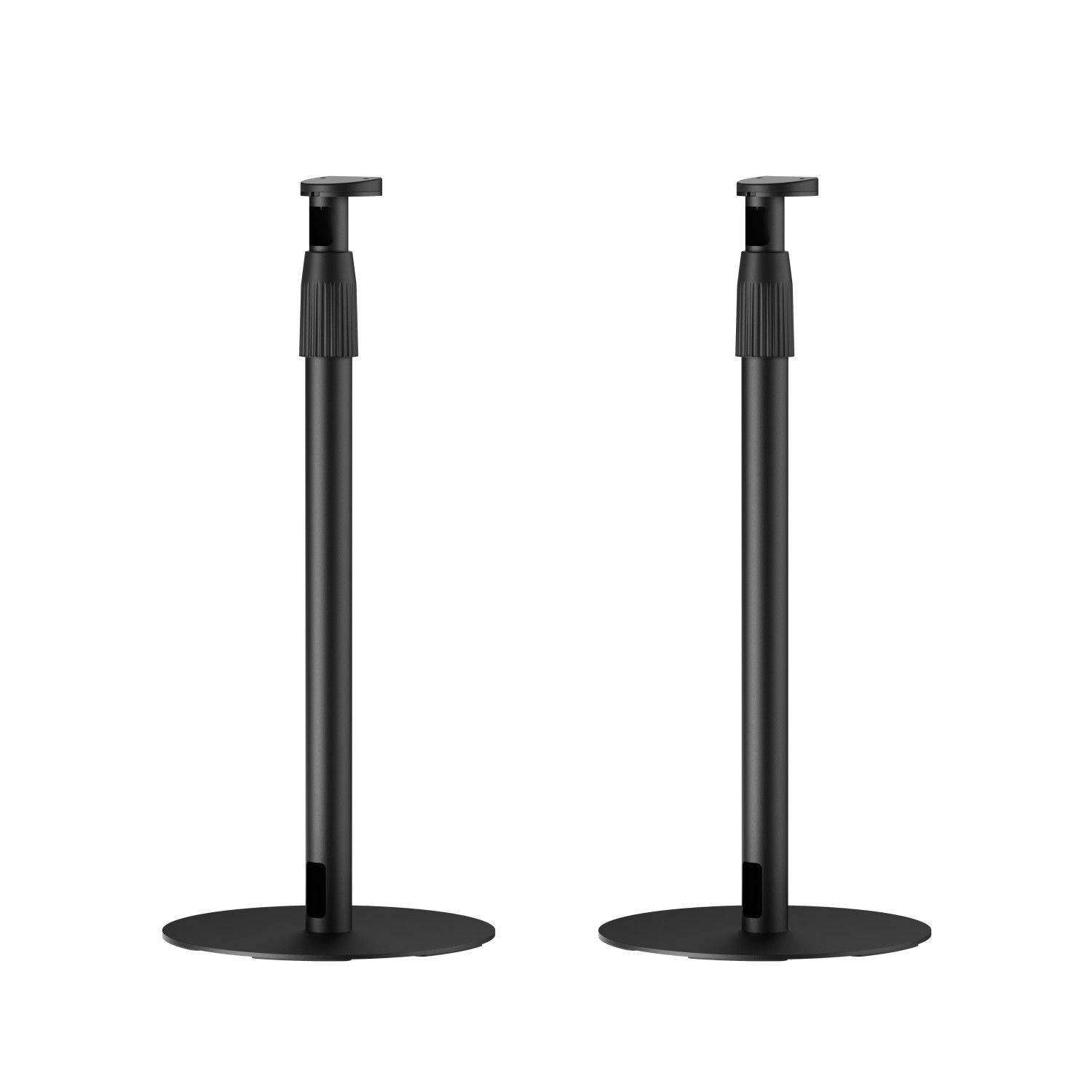 ARLI 2x Lautsprecher Ständer für Sonos Era 100 & 300 höhenverstellbar Standfuss schwarz-3