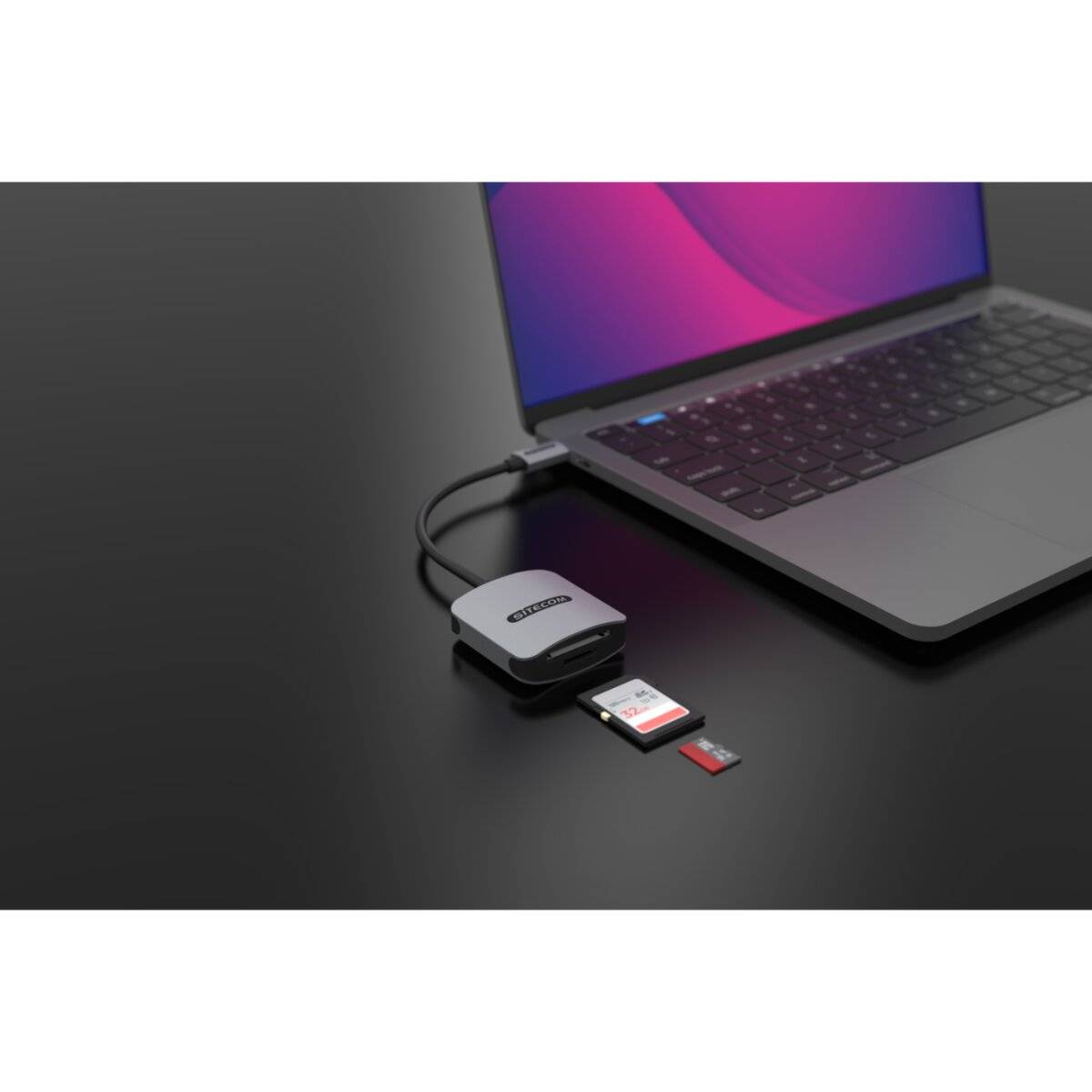 Sitecom USB-C-Kartenleser UHS-I-3