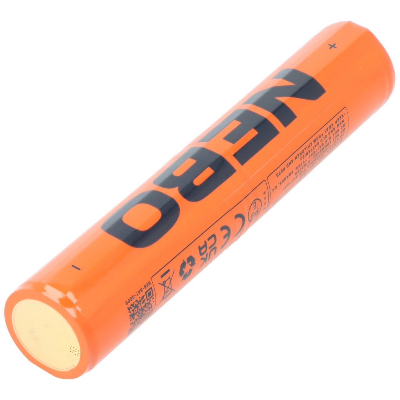 NEBO 2x26650 Li-Ion Akku, 5000mAh, 7,4V, 37Wh, wiederaufladbar-1