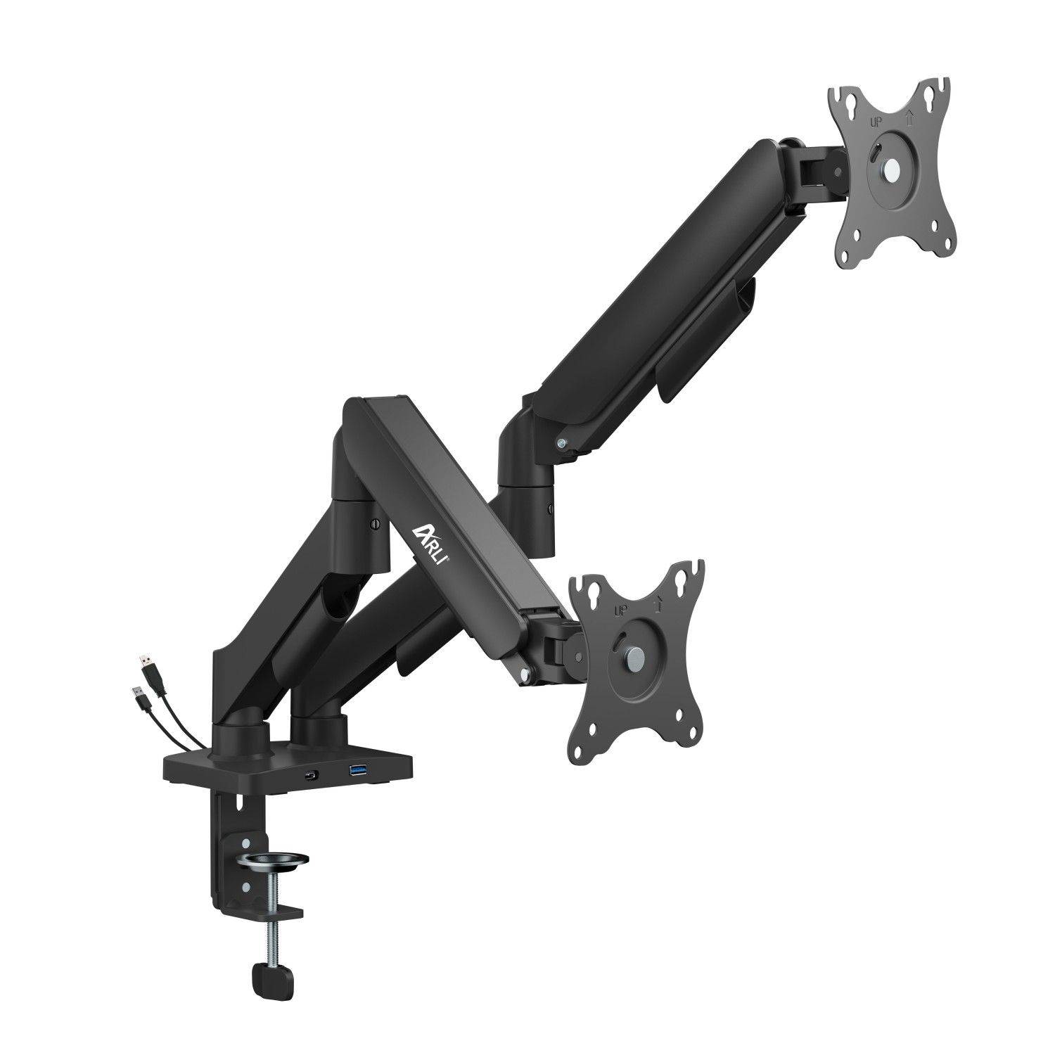 Gasdruckfeder Monitorhalterung Dual 17 – 32 Zoll-0
