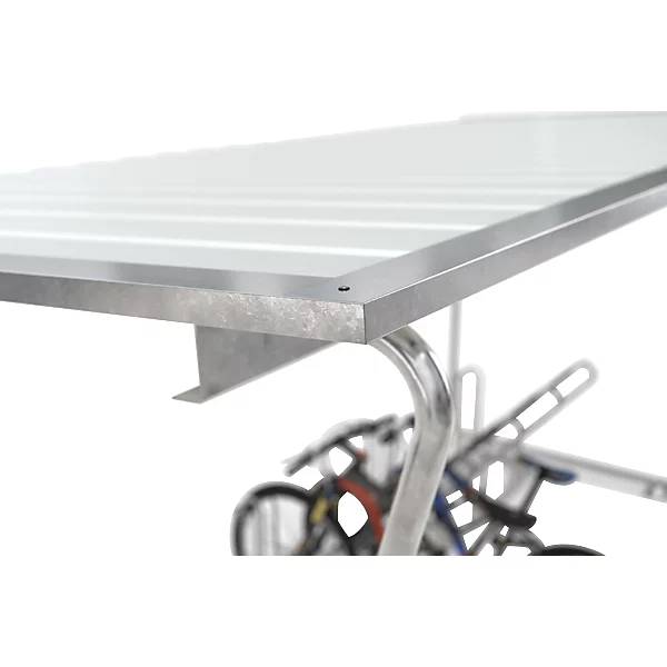 Überdachung Siegen dreiseitiges Komplettset Profilblech verzinkt HxBxT 2290 x 4300 x 2330 mm. WSM Walter-4