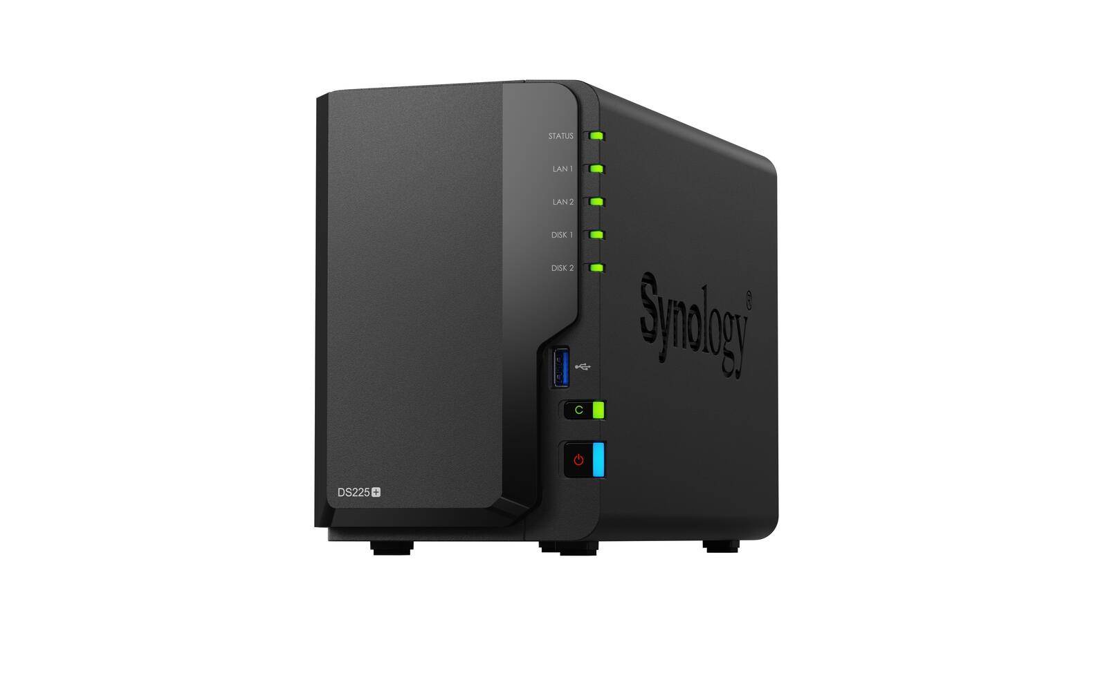 Synology DiskStation DS225+ 2 Einschübe NAS-Server Leergehäuse DS225+-0