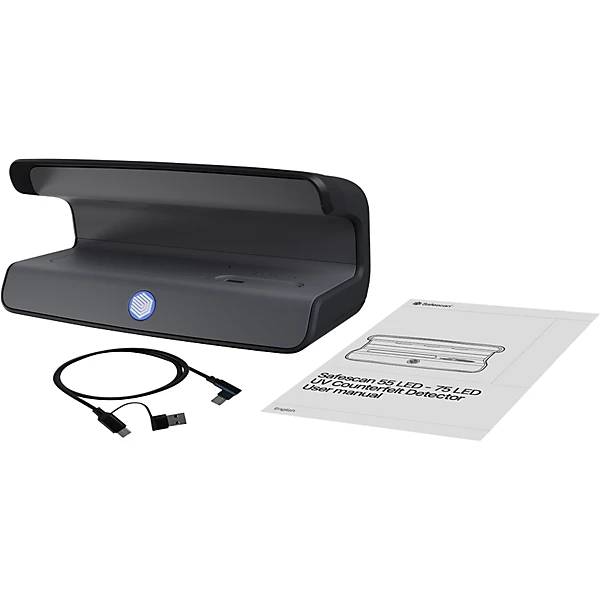 Geldscheinprüfgerät 55 manuell mit UV-Erkennung Währung alle. SAFESCAN B.V. 84658749-4