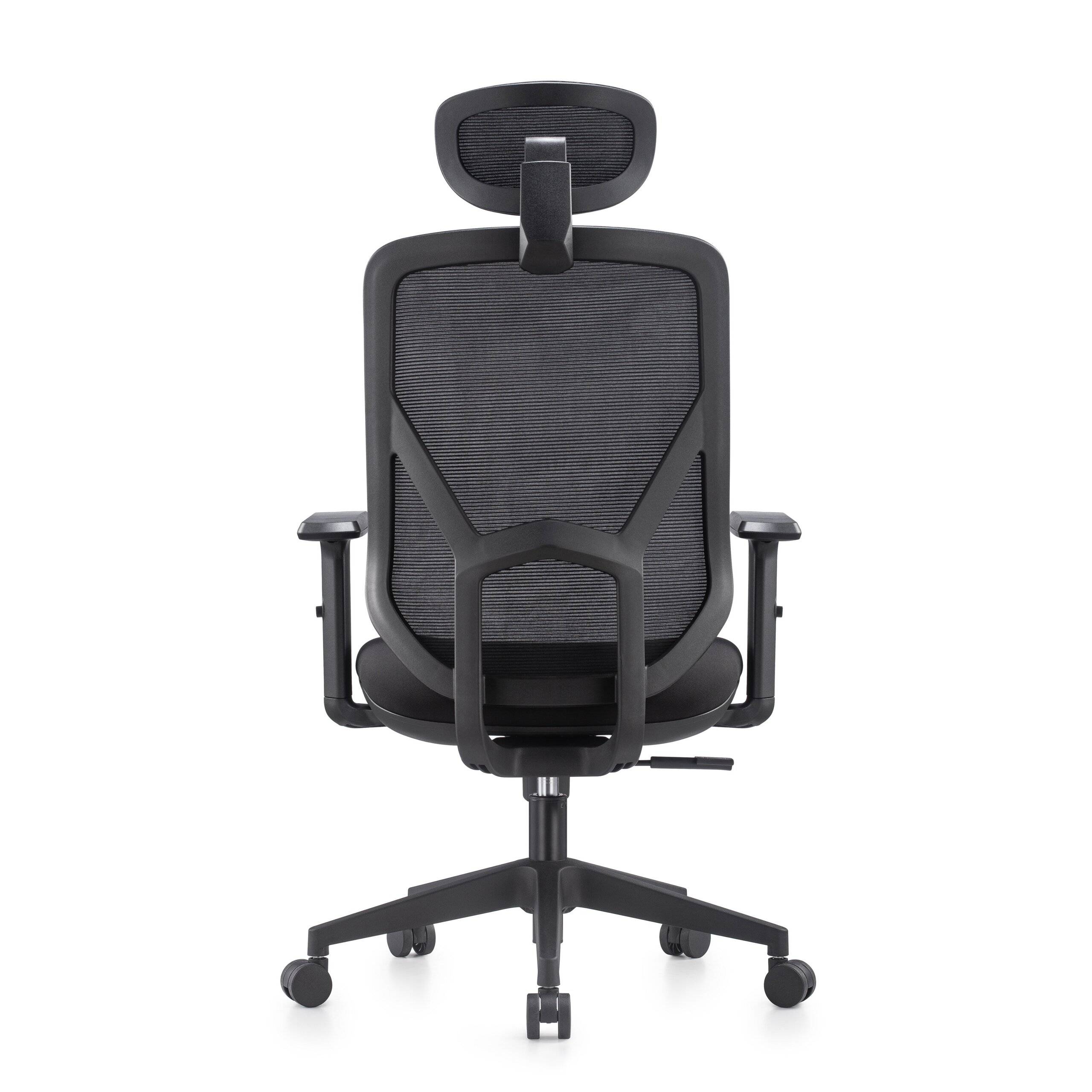 Bürostuhl Drehstuhl BLACORE Netzstoff/Stoff schwarz mybuero-3