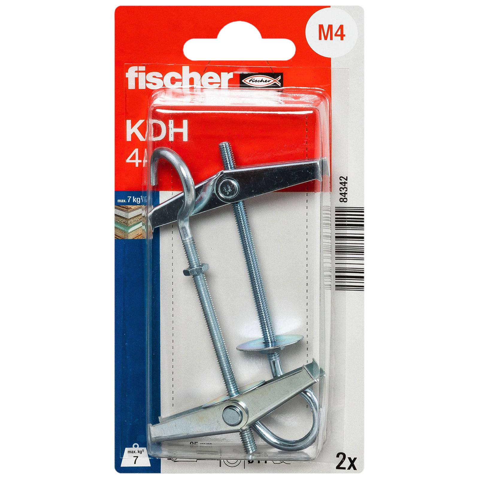 Kippdübel KDH 4 K fischer SB-Pack 2er-4