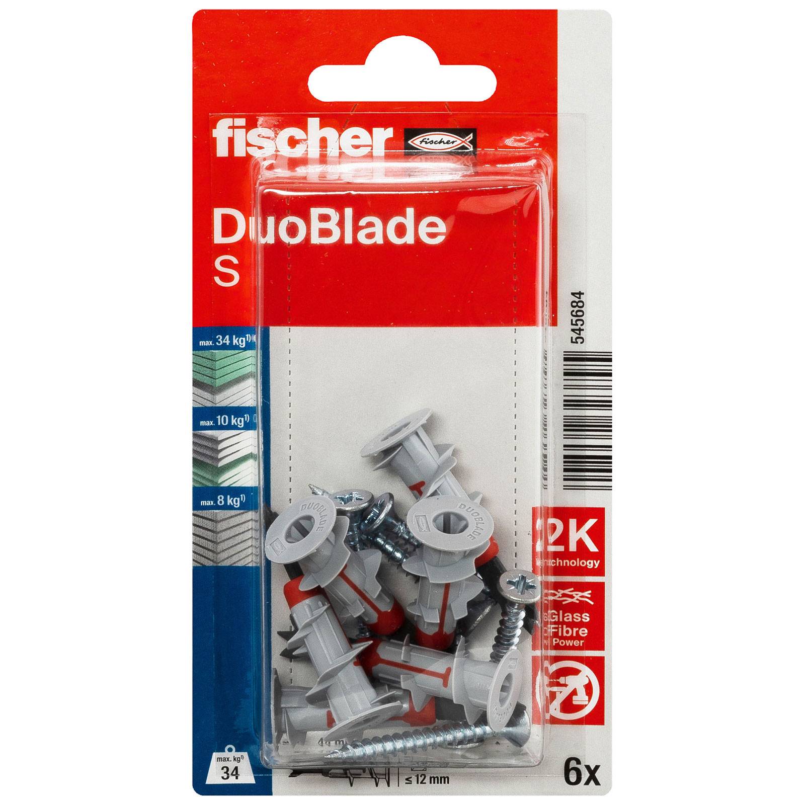 DuoBlade S K NV Gipskartondübel 545684 1 Set (545684)-4