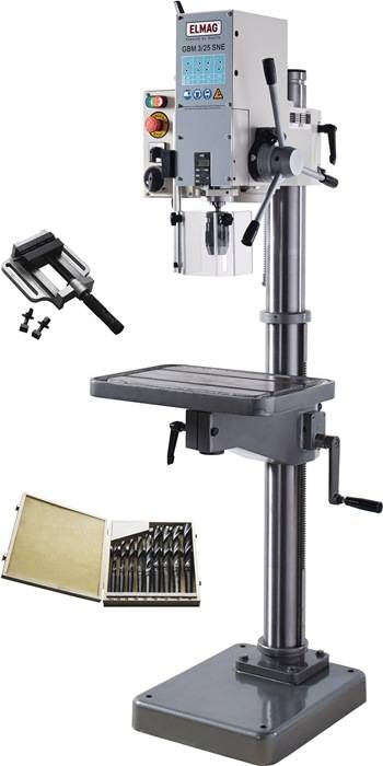 Säulenbohrmaschine GBM 3/25 SNE-Set MK3 25mm ELMAG-0