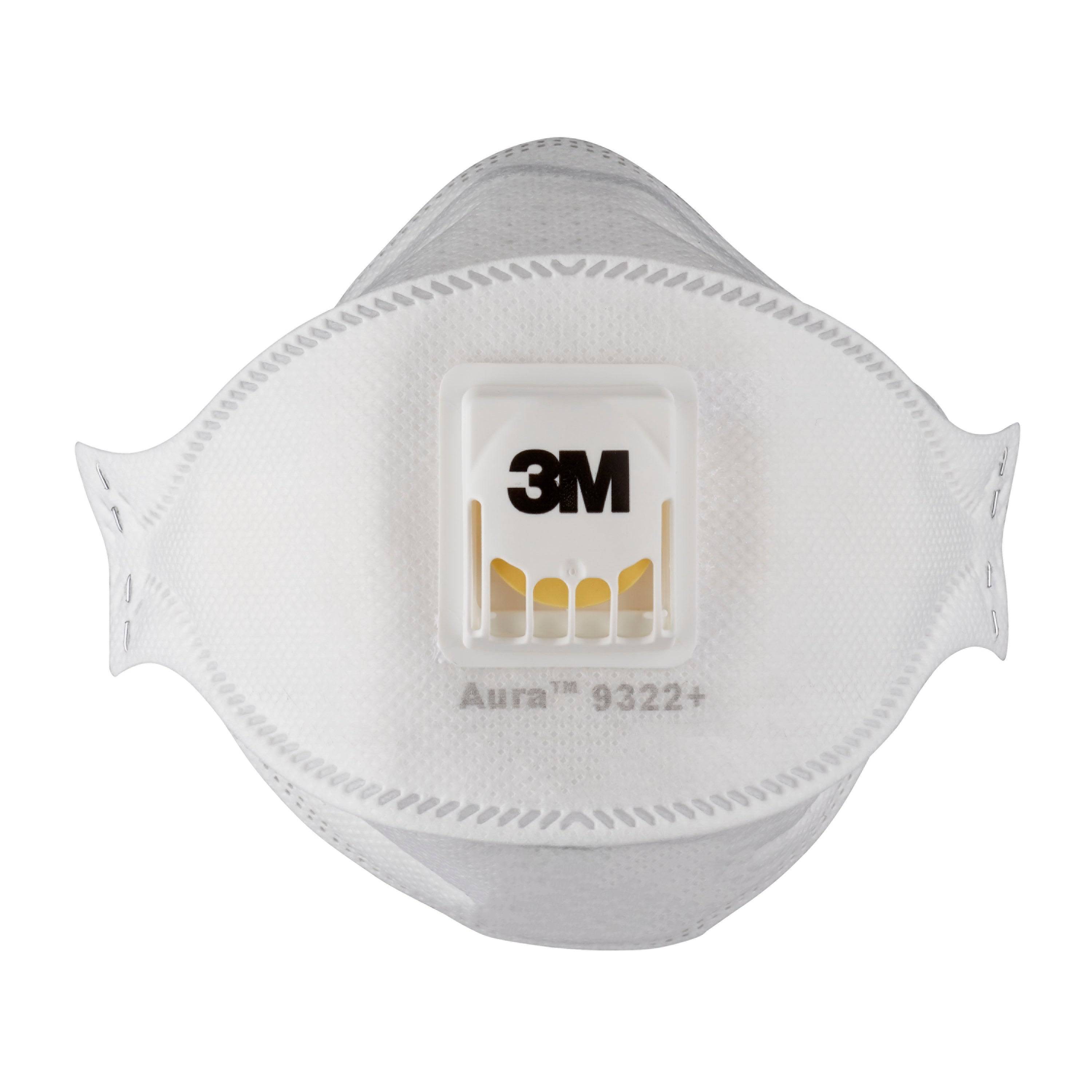 3M 9322C2 - FFP2 - Weiß - 2 Stück(e)Weiß - 2er-4