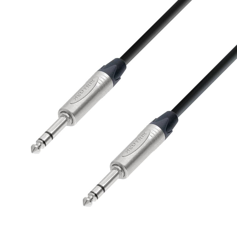 Patchkabel Neutrik 6,3 mm Klinke stereo auf 6,3 mm Klinke stereo 5 m-1