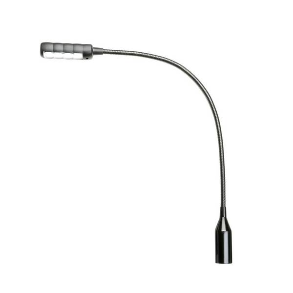 4-pol XLR Schwanenhalsleuchte mit 4 COB LEDs