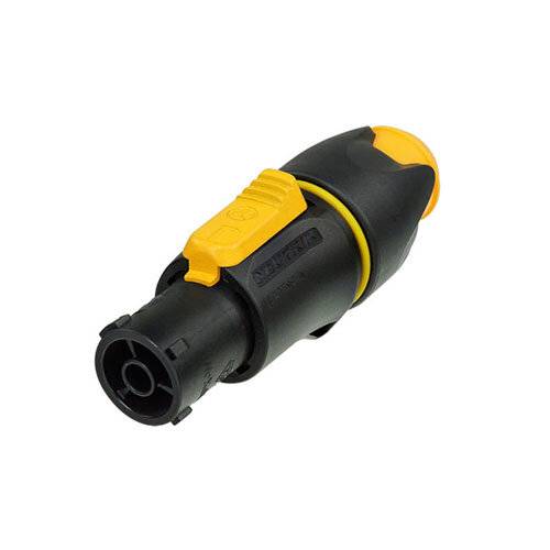 Neutrik C3 FX-W - Gerätesteckerdose mit Verriegelung, Power-In-1