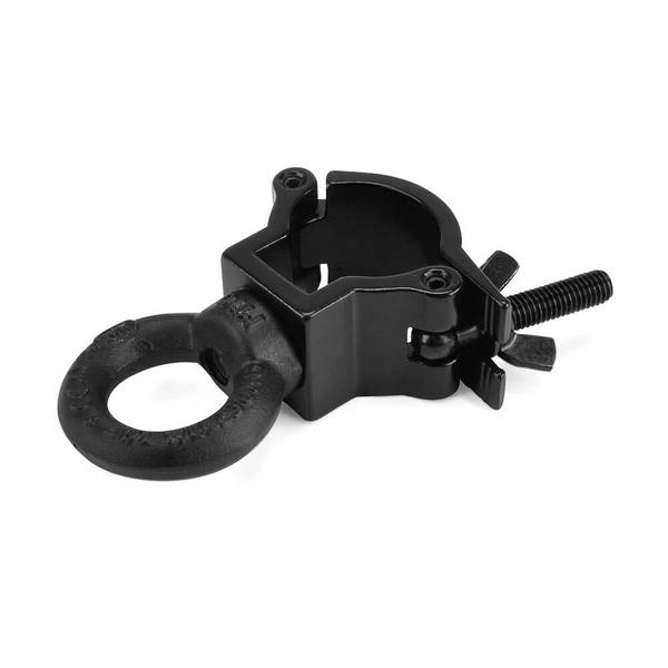 RIGGATEC 400200966 - Halfcoupler klein schwarz m. Öse bis 75kg(32-35mm)