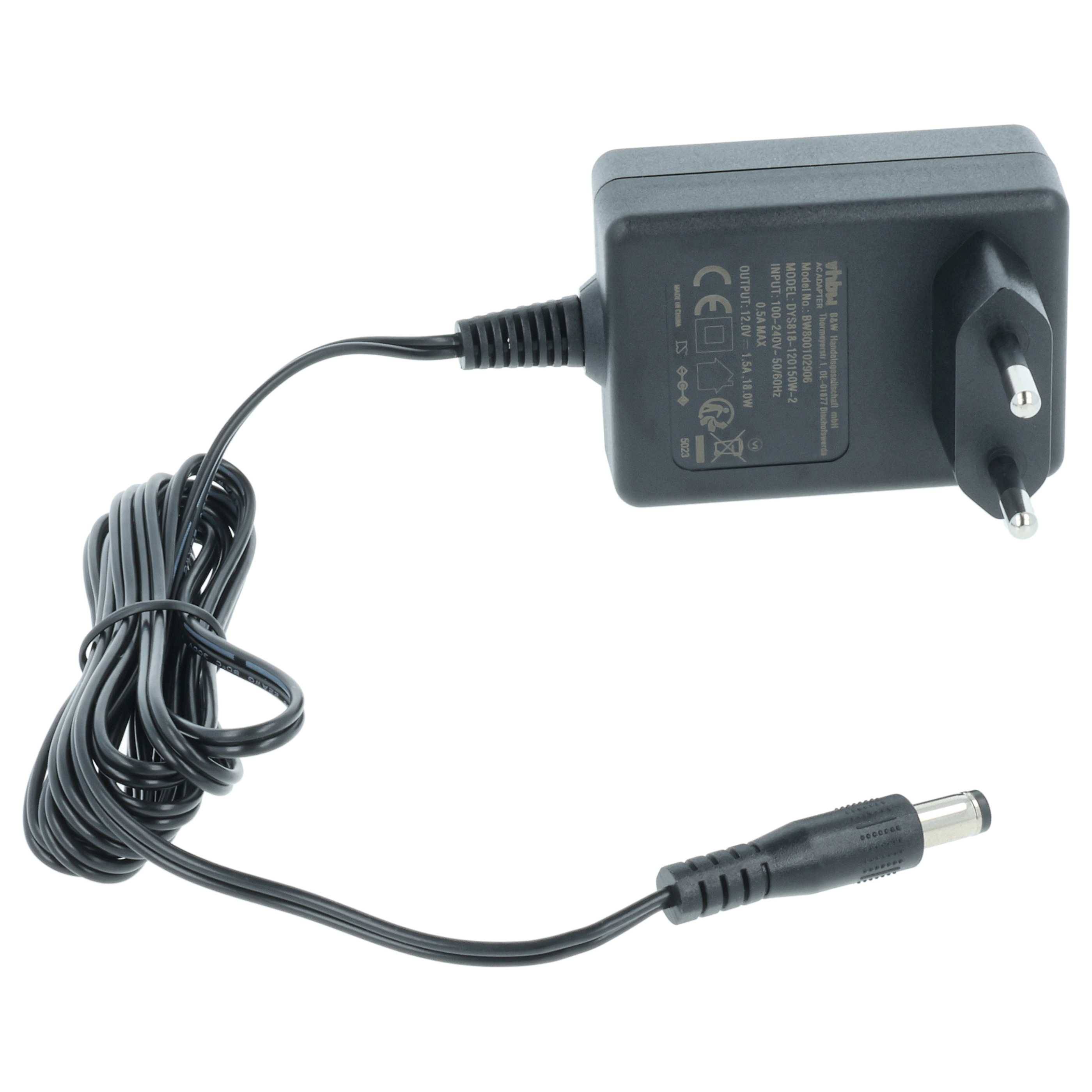 vhbw Netzteil kompatibel mit the t.bone TWS One A | 16 PT 863 MHz, One B, One C Trafo, Transformator - 10,6 cm-2