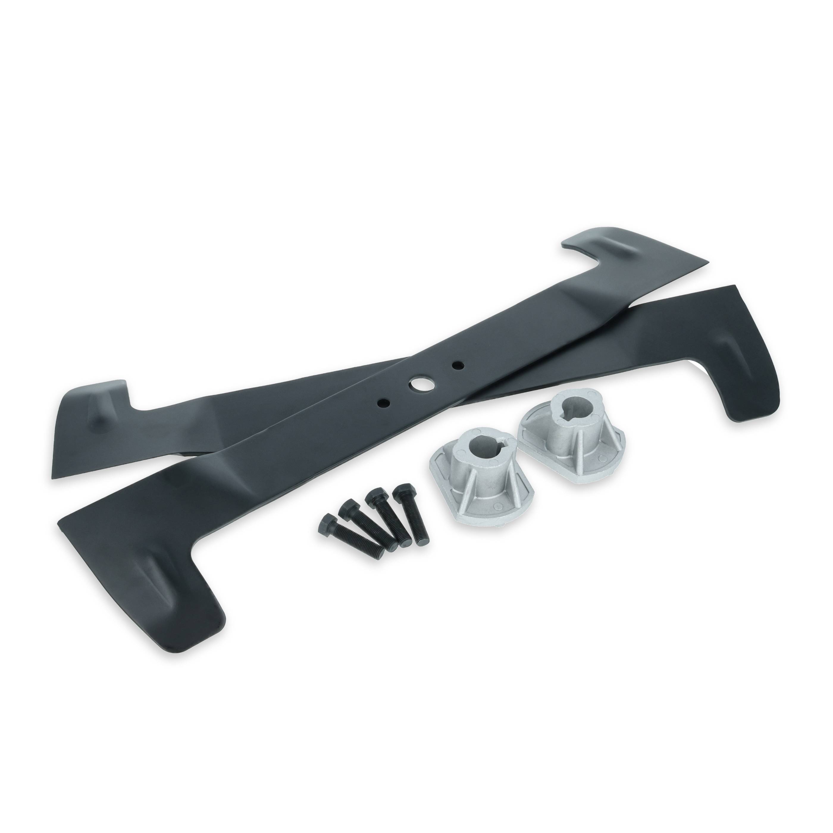 vhbw 2x Ersatz-Messer Ersatz für Solo 82004340/0 | 82004341/0 für Rasenmäher - Ersatzklinge Schwarz, Stahl-0