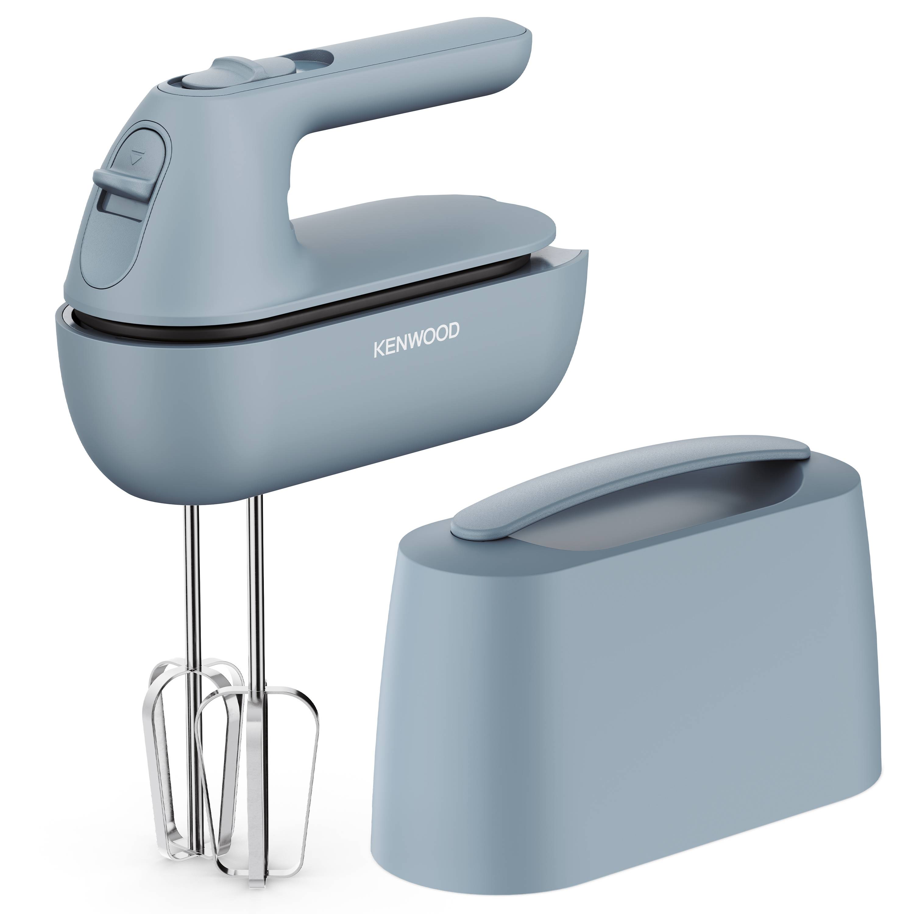 Kenwood Electronics Kenwood HMP40.000GY, Handmixer, Blau, Mixen, Kunststoff, Edelstahl, 350 W-1