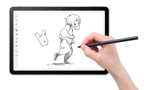 MovinkPad 11 - Digitalisierer mit LED-Display - 24.3 x 15.9 cm - Multi-Touch (10-3