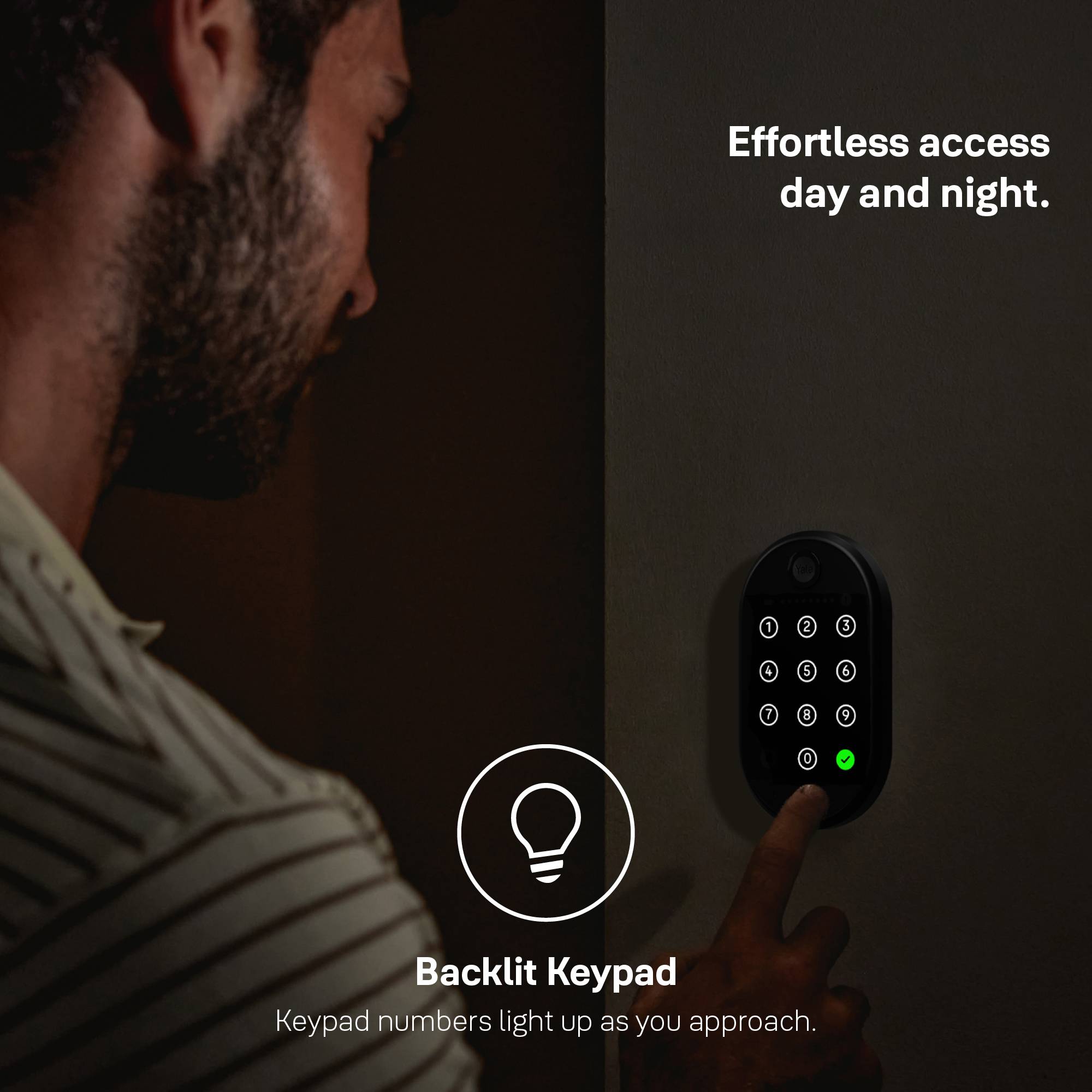 ASSA ABLOY Yale Smart Keypad 2 - Tastatur - biometrisch-4