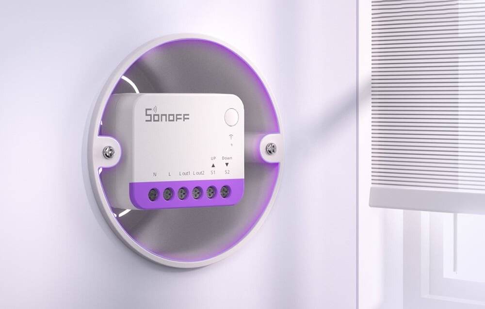 Sonoff - MINI-RBS -4 pack - Sonoff MINI-RBS WiFi Smart Mini-Rollladenschalter (4 Stück)-3