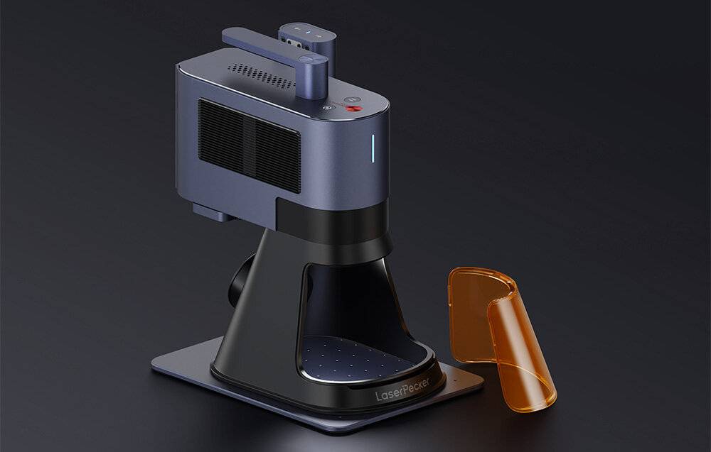 Lasergravierer LaserPecker 5 Deluxe, 20W Faser- & Diodenlaser, inkl. Erweiterungsset-1