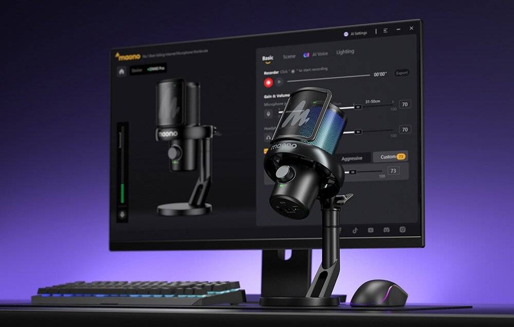 Maono DM40 Pro Mikrofon (schwarz)-3