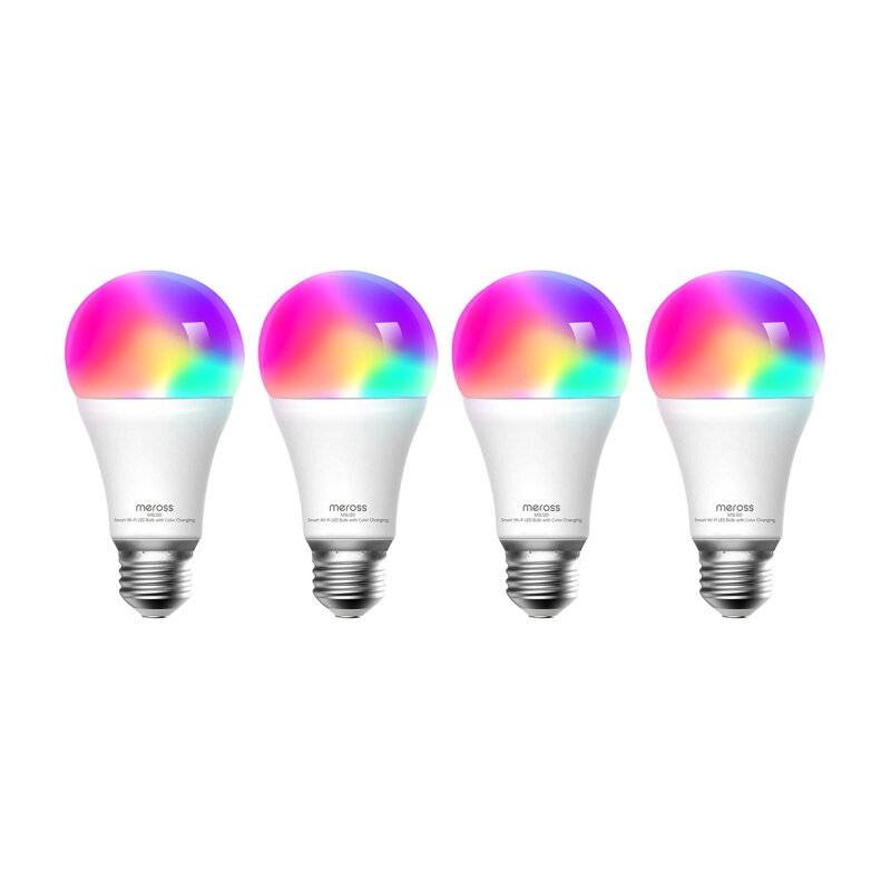 Meross - MSL120DAHQUA-EU - Meross MSL120 WiFi Smart LED-Glühbirne (HomeKit) (Viererpack)-2