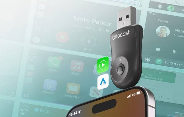 Ottocast - CA505-T - Ottocast CA505-T MINI 2-in-1-Funkadapter