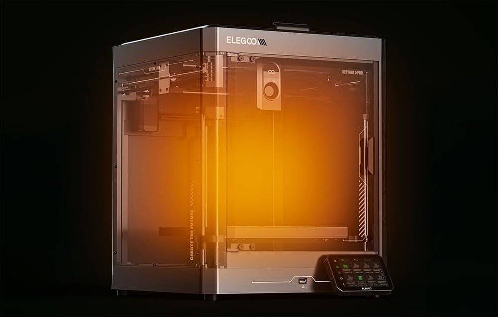 Elegoo Centauri Carbon, FDM-3D-Drucker mit Heizkammer, CoreXY, 500 mm/s-6
