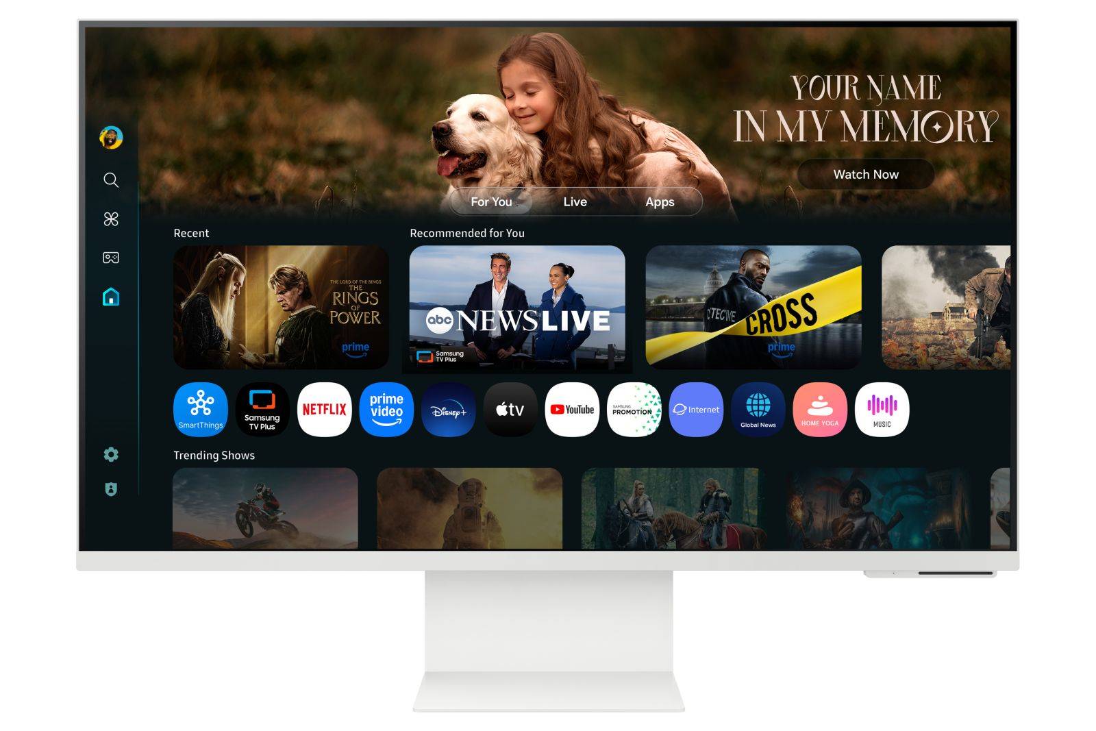 Samsung Vision AI M8 S32FM801UU 4K UHD Smart Monitor 81,3 cm (32"")-4