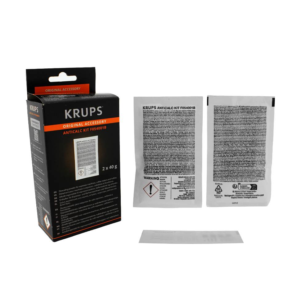 Krups 2er-Pack Entkalker für Kaffeevollautomaten »F054001B«-1