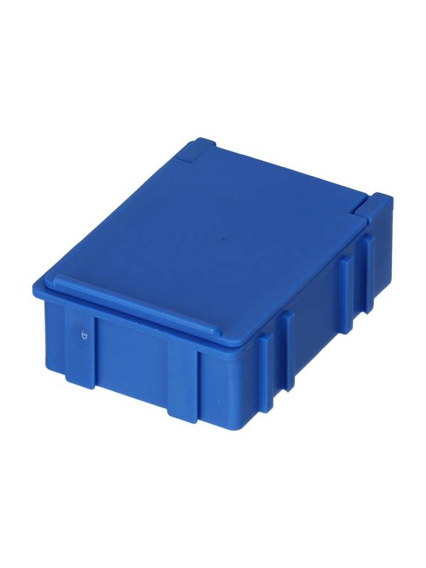 ESD SMD Box N3, 41 x 37 x 15 mm, blau/blau