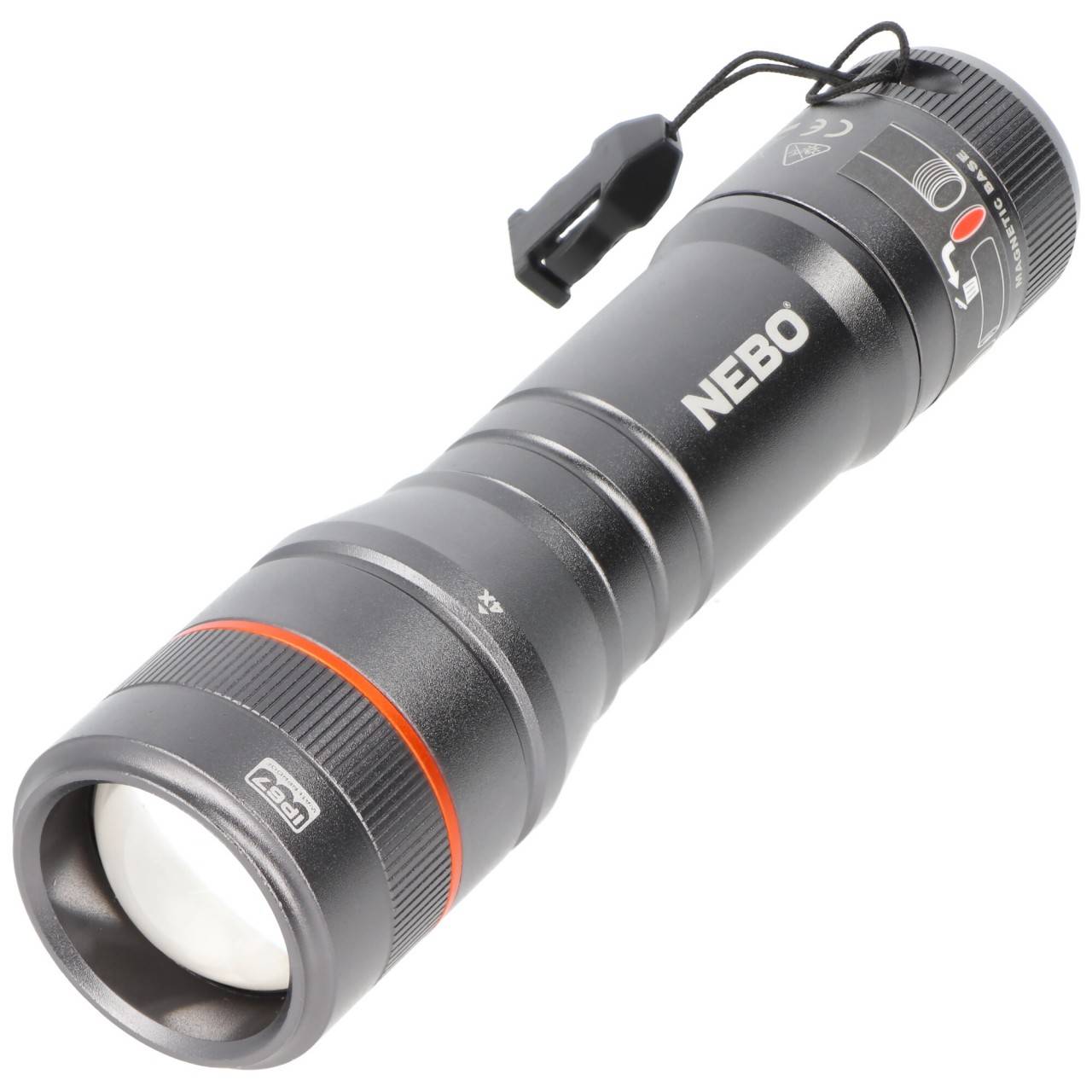 NEBO LED Taschenlampe NEWTON 500 mit bis zu 500lm und 146m Leuchtweite-0