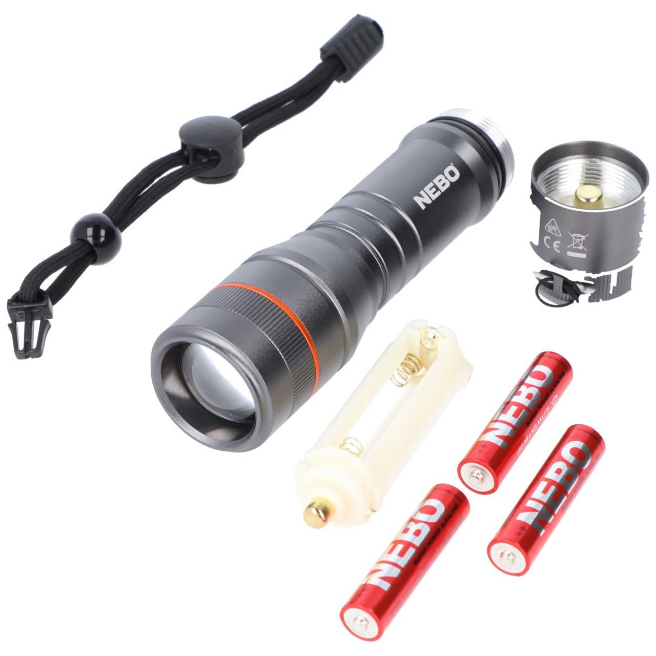 NEBO LED Taschenlampe NEWTON 500 mit bis zu 500lm und 146m Leuchtweite-2