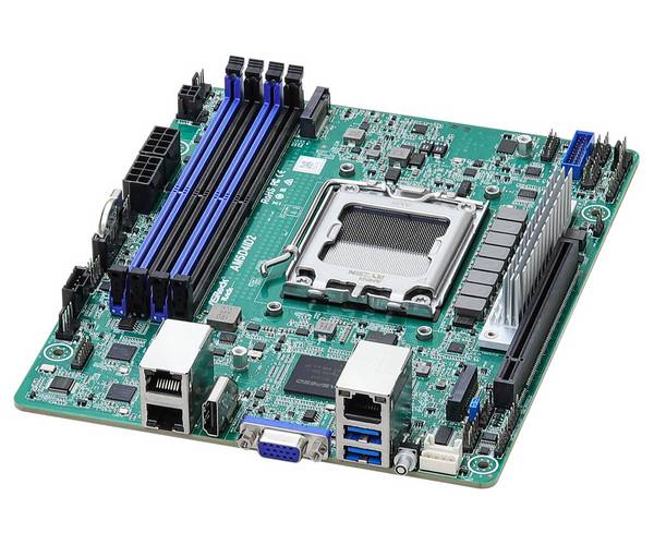 ASRock Motherboard AM5D4ID2 mini-ITX Socket AM5 Single - Motherboard - AMD Socket AM5 (Ryzen Zen4)