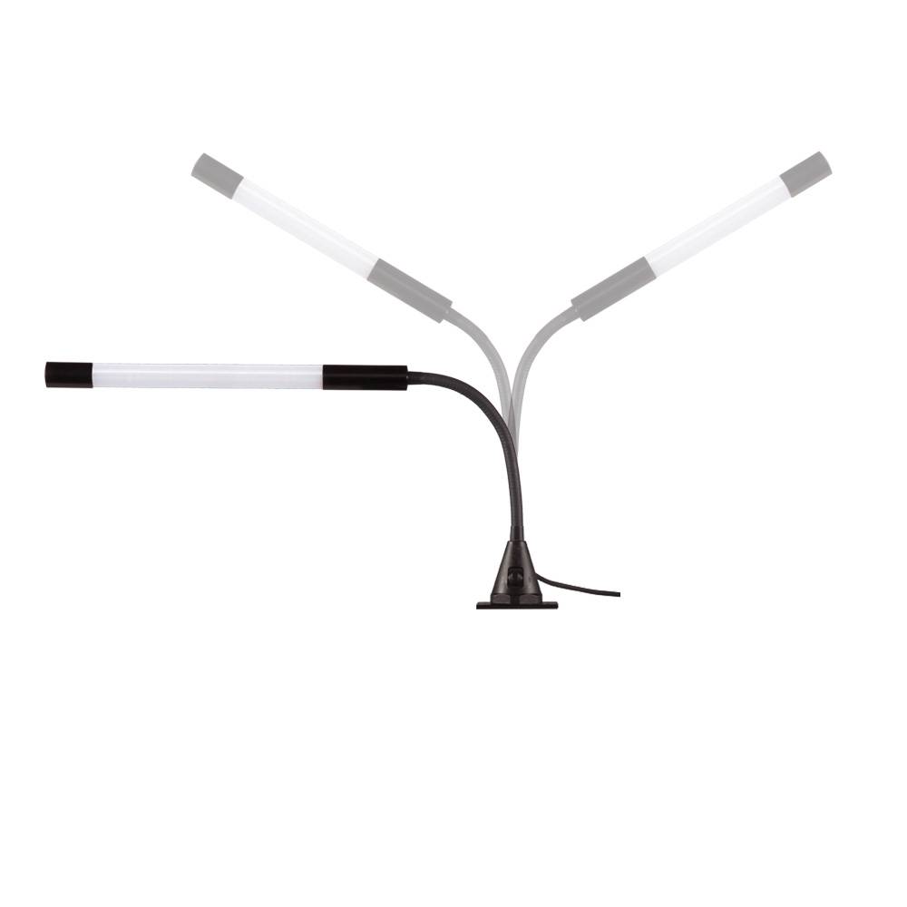 KIRA KE-LED 3006-P/A-P 230 300mm Flexarm Arbeitsplatzleuchte mit Anschraubplatte 230 Volt 500 lm-1