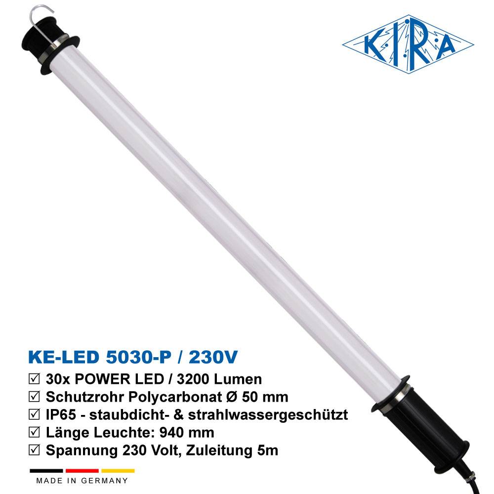 KIRA KE-LED 5030-P/230-05-ST IP65 Industrie-Handleuchte 230 Volt 3200 lm-2