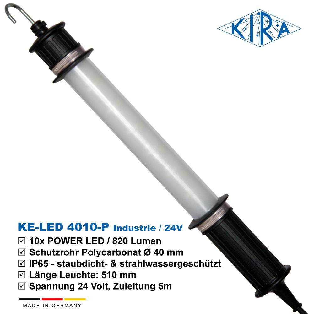 KIRA KE-LED 4010-P/ 24-05-0 IP65 Industrie-Handleuchte 24 Volt 820 lm-2