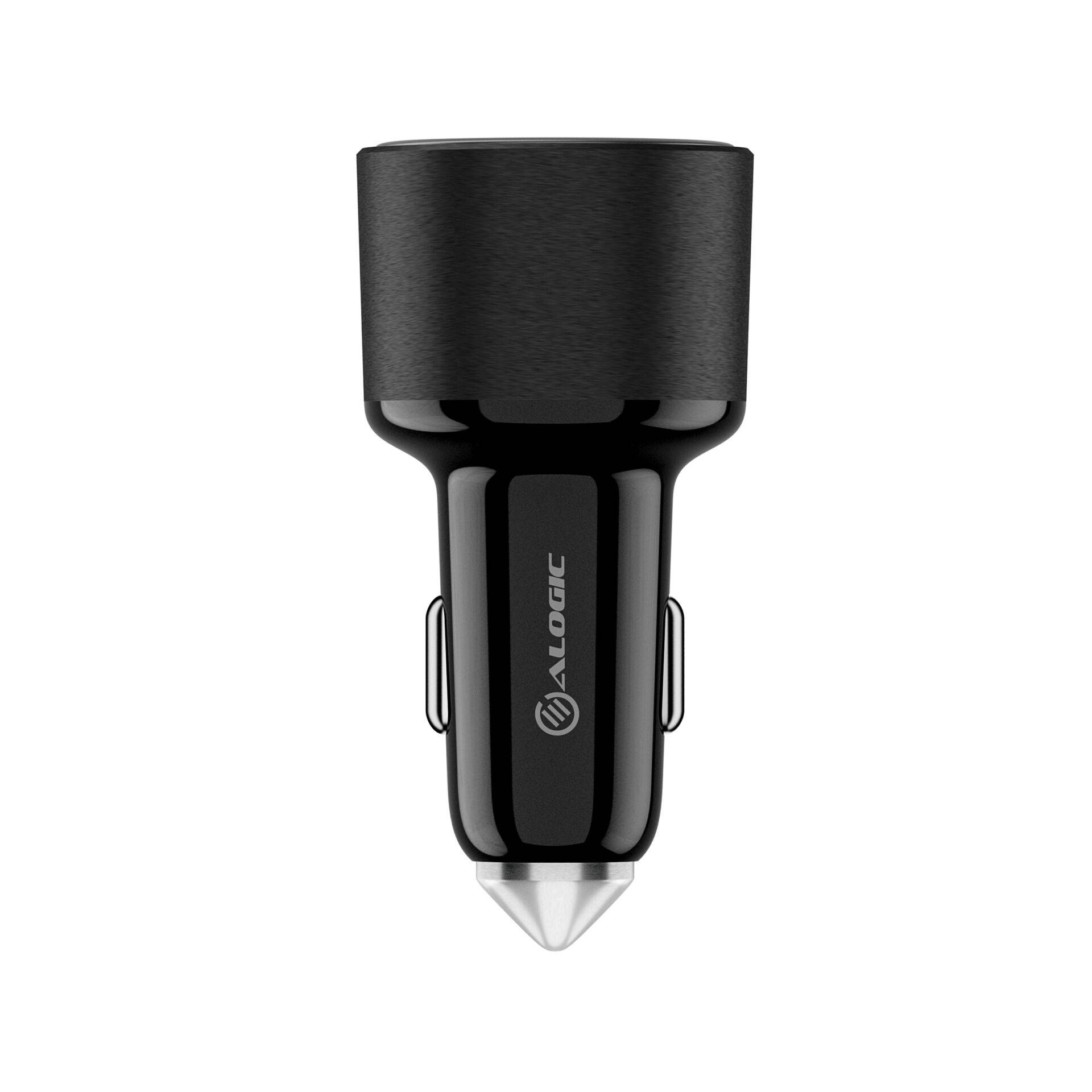 Alogic Rapid Power USB Ladegerät 100 W USB-C® Buchse (Power Delivery), USB-A Buchse USB PD Space Grey KFZ, LKW Schnellla-2