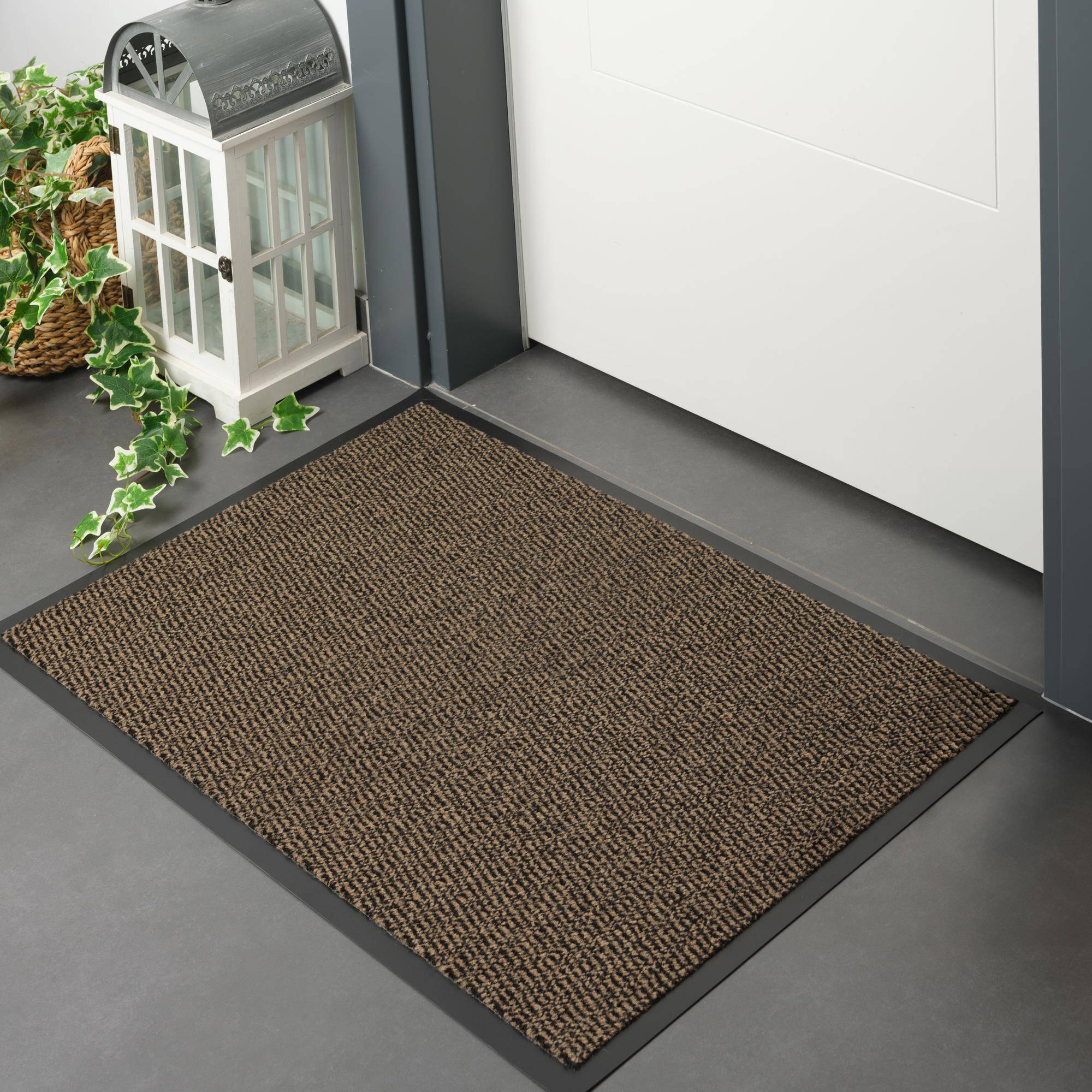 Furni24 Fußmatte - Braun-Schwarz, 60 x 90 cm-2