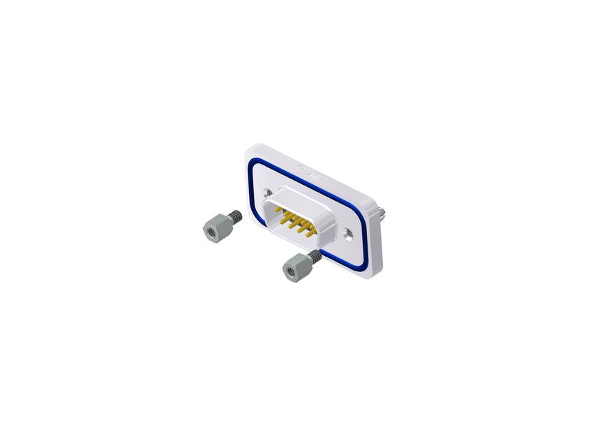 Sub-D Stift 9pol. Lötpin gerade IP67 | CONEC | Serie | I/O Connectors-0