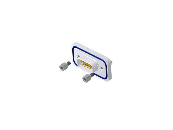 Sub-D Stift 9pol. Lötpin gerade IP67 | CONEC | Serie | I/O Connectors