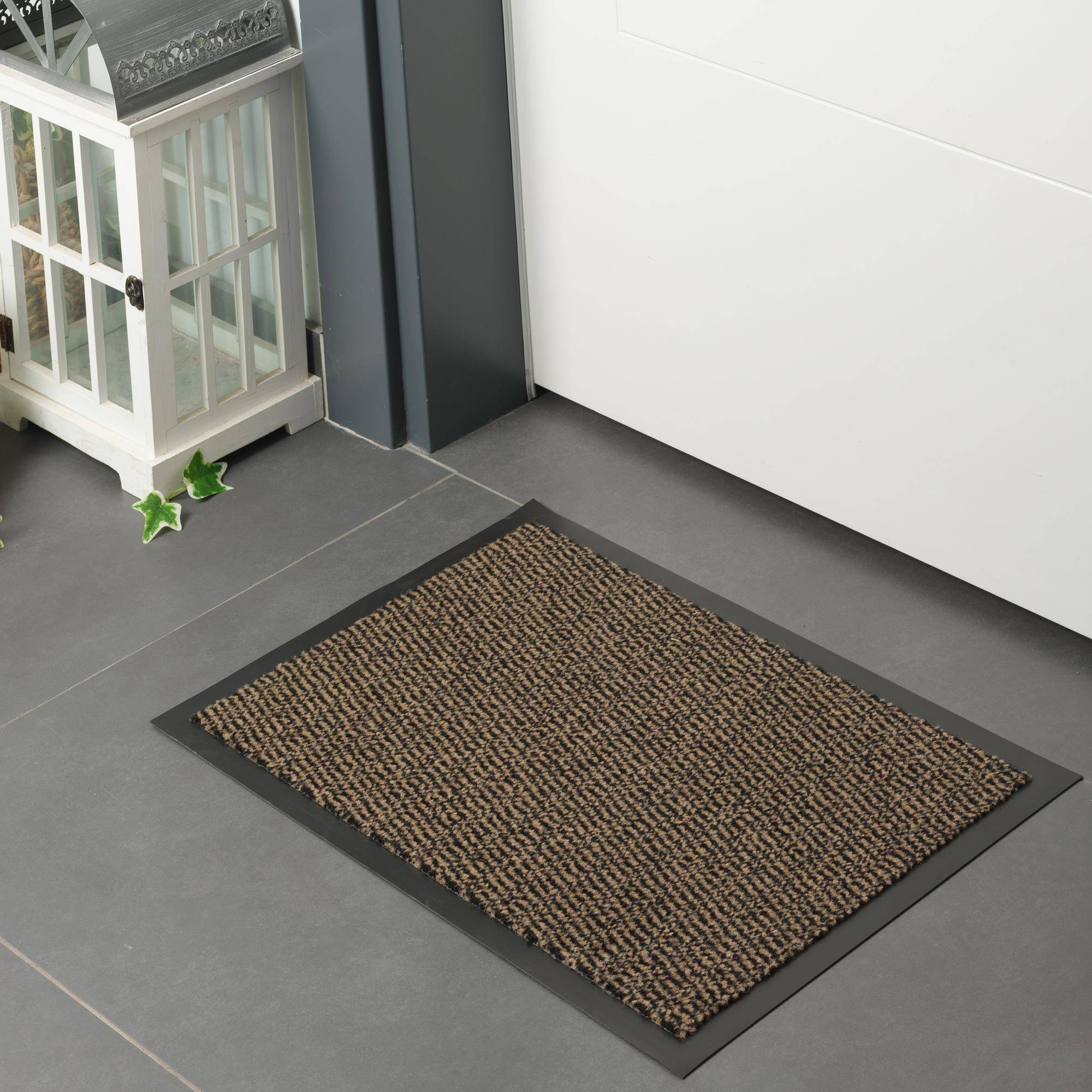 Furni24 Fußmatte - Braun-Schwarz, 40 x 60 cm-2