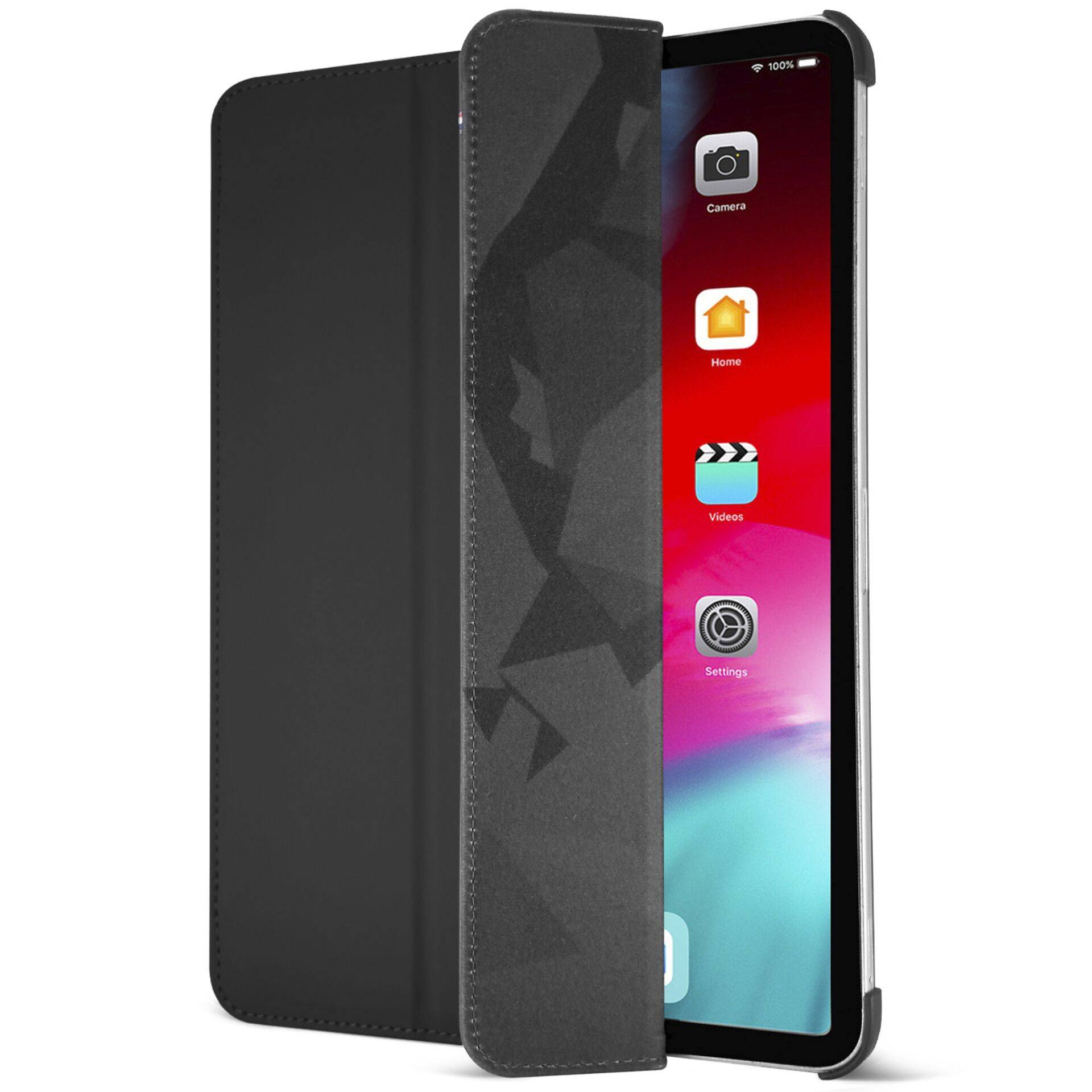 DECODED - Silicone Slim Cover 11 iPad Pro Gen1-4/Air 4+5 Charcoal-1