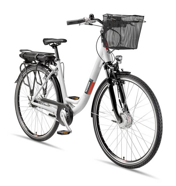 Telefunken City E-Bike | Elektrofahrrad 28 Zoll | 7-Gang Nabenschaltung | Frontmotor | 536,5Wh Akku | EBike Pedelec
